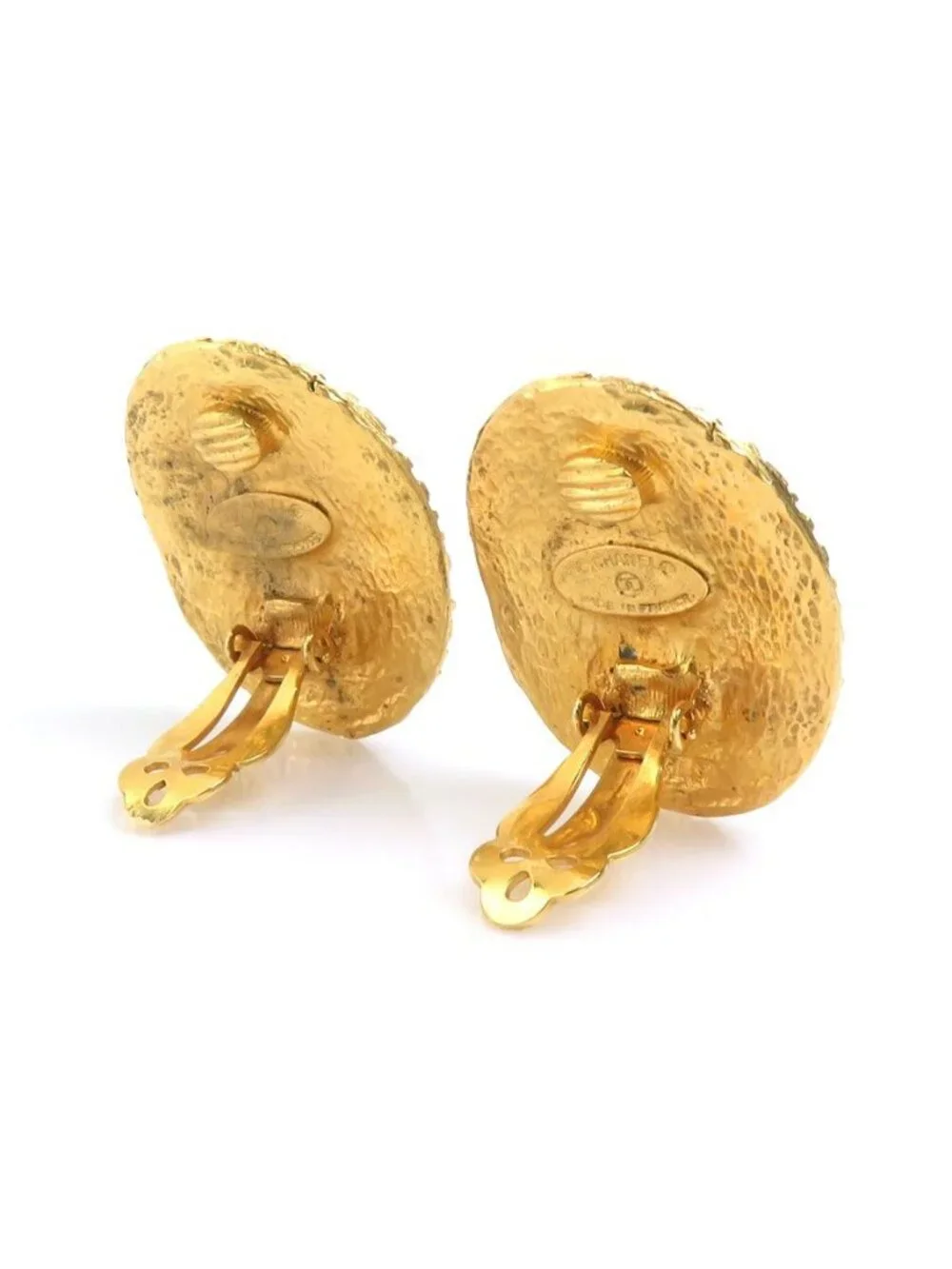 Chanel Earrings CC Logo